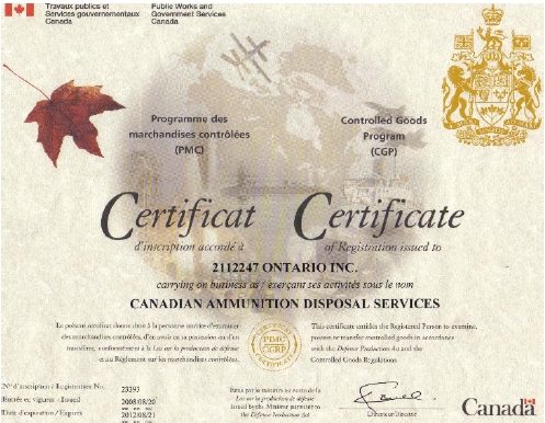Click to see the CGC Certificate